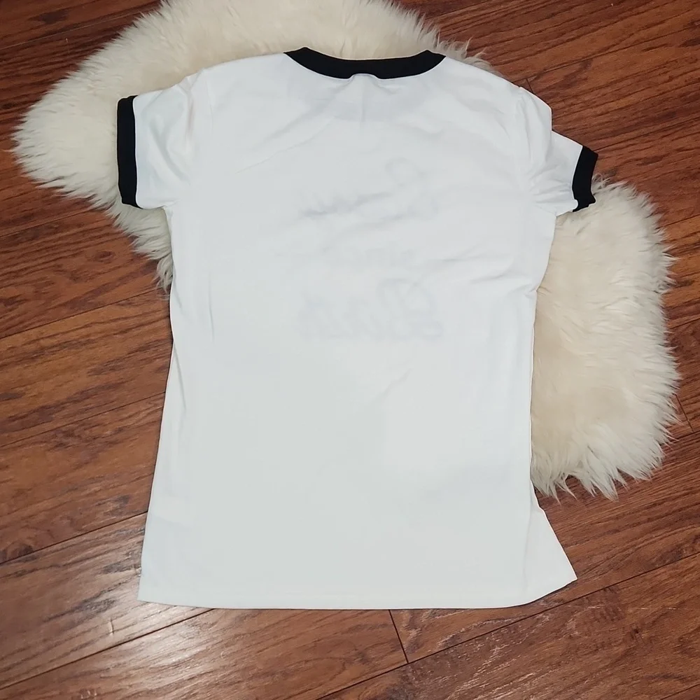 Black and White Sassy since Birth Ringer Shortsleeve Shirt - Picture 4 of 4